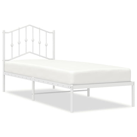 Metal Bed Frame Without Mattress 90X200Cm