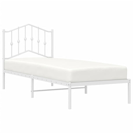 Metal Bed Frame Without Mattress 90X200Cm