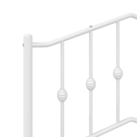 Metal Bed Frame Without Mattress 90X200Cm