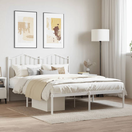 Metal Bed Frame Without Mattress 90X200Cm