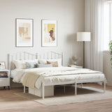 Metal Bed Frame Without Mattress 90X200Cm