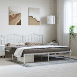 Metal Bed Frame Without Mattress 90X200Cm