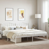 Metal Bed Frame Without Mattress 90X200Cm