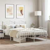 Metal Bed Frame Without Mattress 90X200Cm