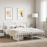 Metal Bed Frame Without Mattress 90X200Cm