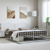 Metal Bed Frame Without Mattress 90X200Cm