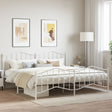 Metal Bed Frame Without Mattress 90X200Cm