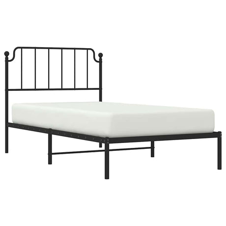 Metal Bed Frame Without Mattress 100X190Cm