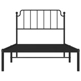 Metal Bed Frame Without Mattress 100X190Cm