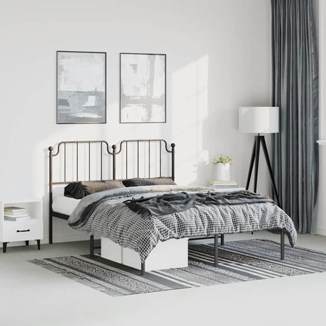 Metal Bed Frame Without Mattress 100X190Cm