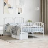 Metal Bed Frame Without Mattress 100X190Cm