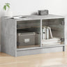 Tv Cabinet With Glass Doors 68X37X42 Cm