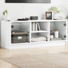 Tv Cabinet With Glass Doors 102X37X42 Cm