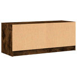 Tv Cabinet With Glass Doors 102X37X42 Cm