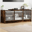 Tv Cabinet With Glass Doors 102X37X42 Cm