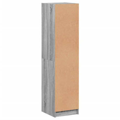 Highboard With Glass Doors 35X37X142 Cm