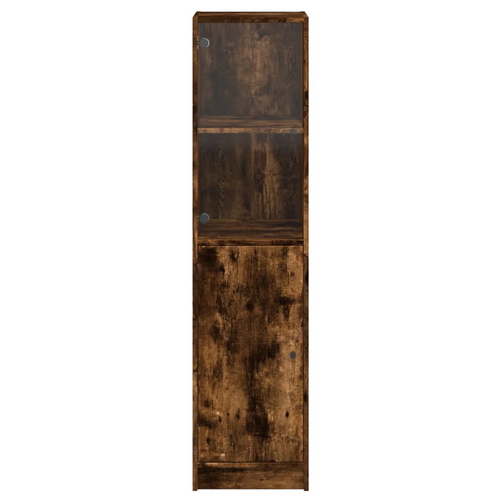 Highboard With Glass Door 35X37X142 Cm