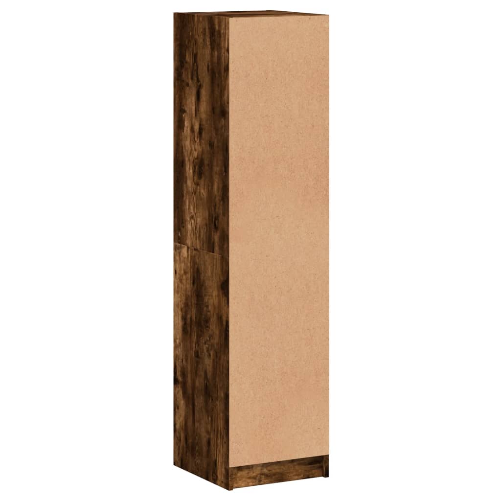 Highboard With Glass Door 35X37X142 Cm