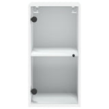 Wall Cabinet With Glass Doors 35X37X68.5 Cm