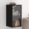Wall Cabinet With Glass Doors 35X37X68.5 Cm