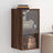 Wall Cabinet With Glass Doors 35X37X68.5 Cm