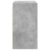 Wall Cabinet With Glass Doors 68X37X68.5 Cm