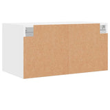 Wall Cabinets With Glass Doors 2 Pcs 68.5X37X35 Cm