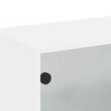 Wall Cabinets With Glass Doors 2 Pcs 68.5X37X35 Cm