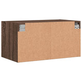 Wall Cabinets With Glass Doors 2 Pcs 68.5X37X35 Cm