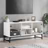 Tv Cabinet With Glass Doors 102X37X50 Cm
