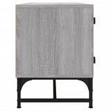 Tv Cabinet With Glass Doors 102X37X50 Cm