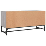 Tv Cabinet With Glass Doors 102X37X50 Cm