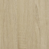 Side Cabinet With Glass Doors 35X37X100 Cm