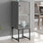 Side Cabinet With Glass Doors 35X37X100 Cm