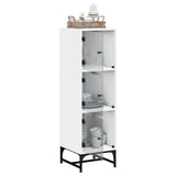 Highboard With Glass Doors 35X37X120 Cm