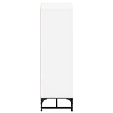Highboard With Glass Doors 35X37X120 Cm