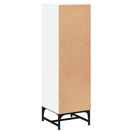 Highboard With Glass Doors 35X37X120 Cm