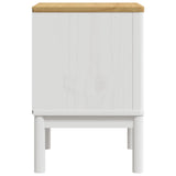 Bedside Cabinet Floro 45X39X57 Cm Solid Wood Pine