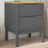 Bedside Cabinet Floro 45X39X57 Cm Solid Wood Pine