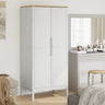 Wardrobe Floro 77X53X171 Cm Solid Wood Pine
