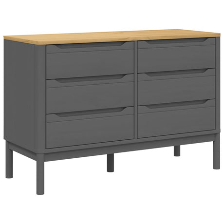 Chest Of Drawers Floro Solid Wood Pine