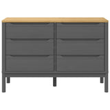 Chest Of Drawers Floro Solid Wood Pine