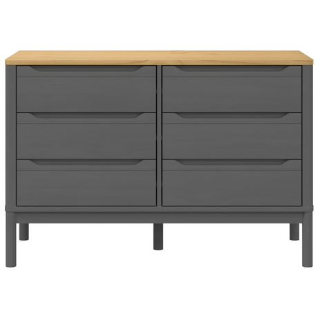 Chest Of Drawers Floro Solid Wood Pine