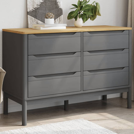 Chest Of Drawers Floro Solid Wood Pine