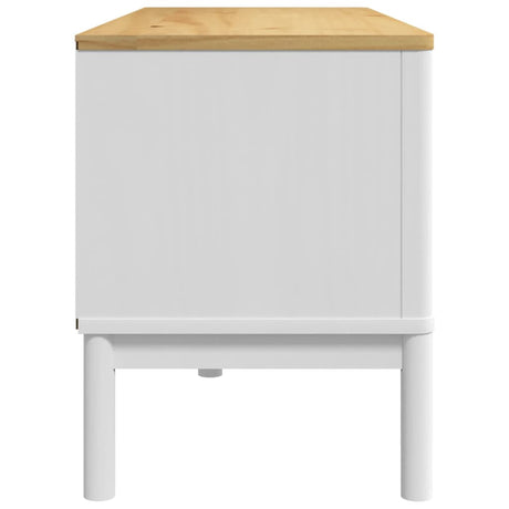 Tv Cabinet Floro 114X43X55 Cm Solid Wood Pine