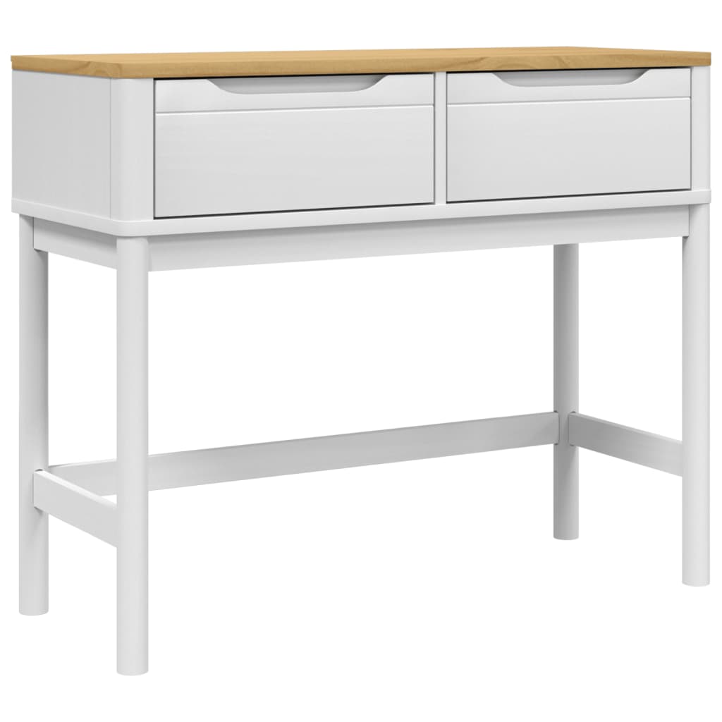 Console Table Floro 89.5X36.5X73 Cm Solid Wood Pine
