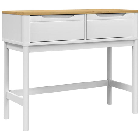 Console Table Floro 89.5X36.5X73 Cm Solid Wood Pine