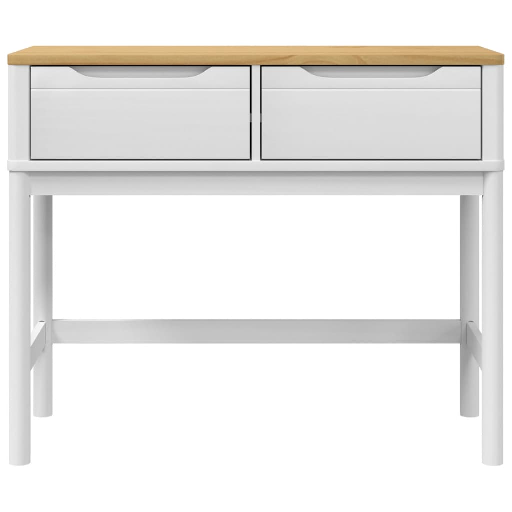 Console Table Floro 89.5X36.5X73 Cm Solid Wood Pine