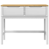 Console Table Floro 89.5X36.5X73 Cm Solid Wood Pine