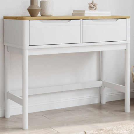 Console Table Floro 89.5X36.5X73 Cm Solid Wood Pine